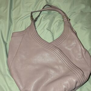Elegant Taupe Leather Women's Bag